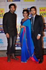 Ali Fazal, Pulkit Samrat at Zee Awards red carpet in Filmcity, Mumbai on 8th Feb 2014